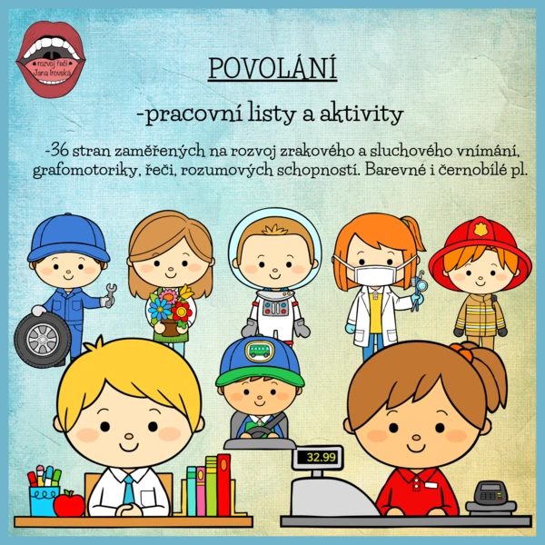 POVOLÁNÍ: pracovní listy a aktivity 1