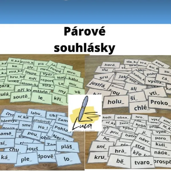 Párové souhlásky 1