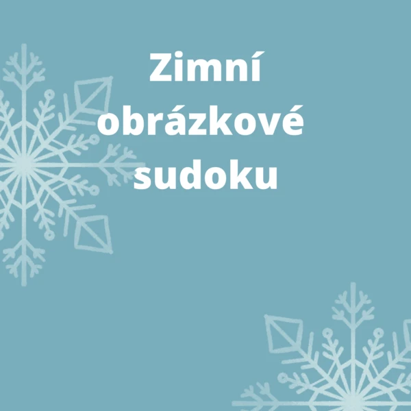 Zimní obrázkové sudoku 1