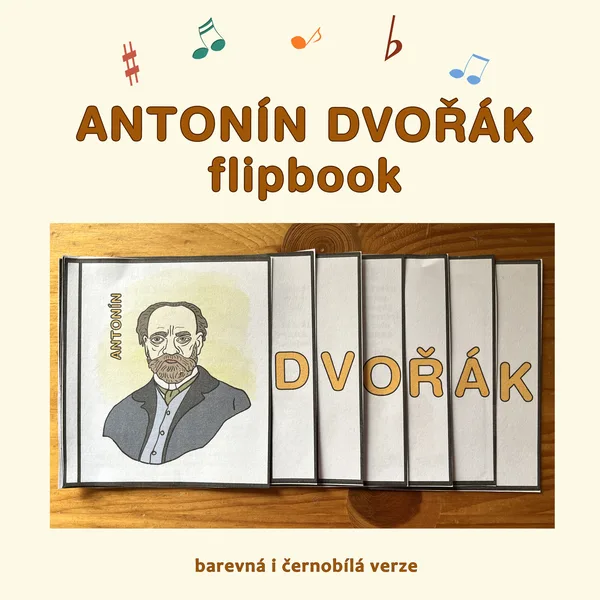 Antonín Dvořák -  flipbook 1