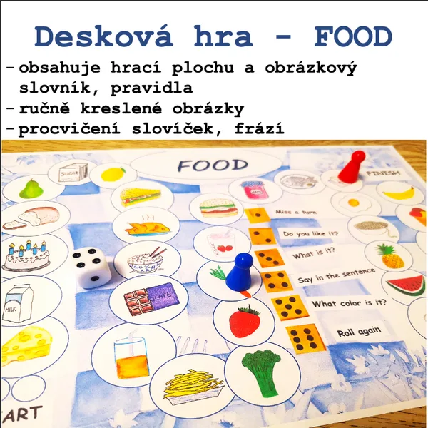 Desková hra - FOOD 1