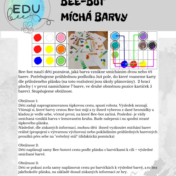 BEE-BOT MÍCHÁ BARVY 1