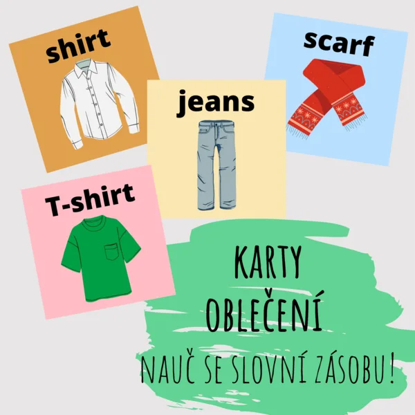 Vocabulary - oblečení (clothes) 1