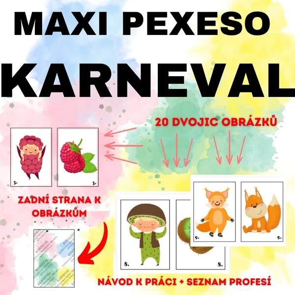 KARNEVAL - MAXI PEXESO 1