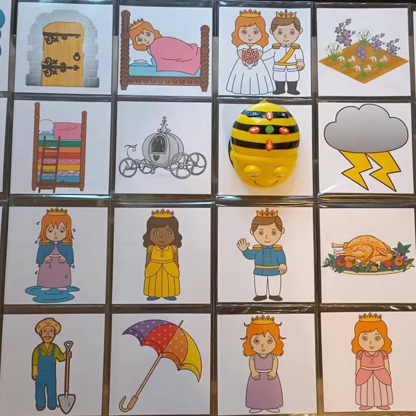 Pohádka Princezna na hrášku s Bee-Botem 1