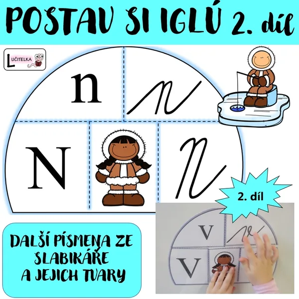Postav si iglú - aneb další písmenka 2. díl  1