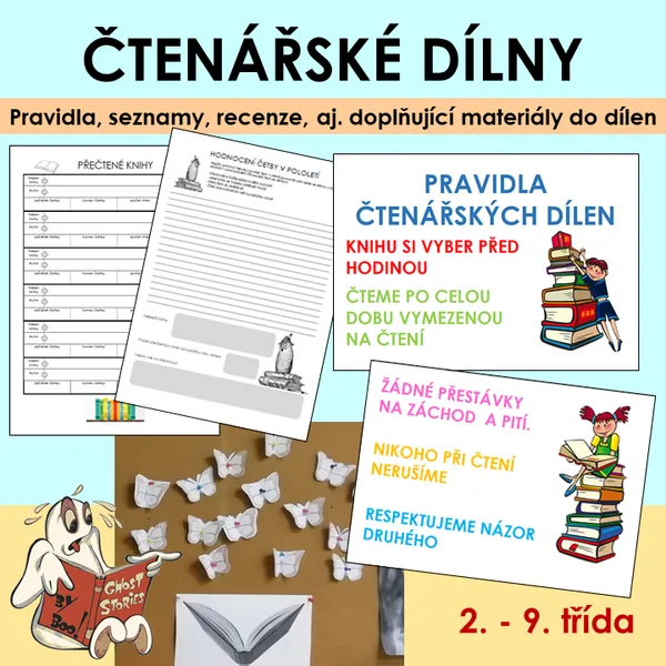 Čtenářské dílny - doplňující materiál 1