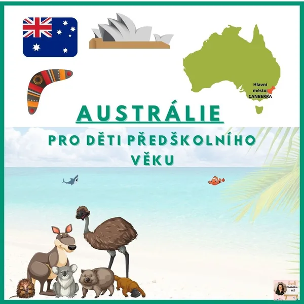 Austrálie pro děti předškolního věku 1