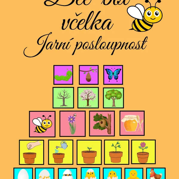 🐝BEE-BOT VČELKA 🐝 jarní posloupnost 1