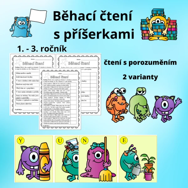 Běhací čtení s příšerkami 1