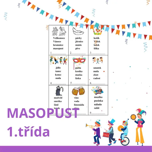 Masopust 1. třída 1