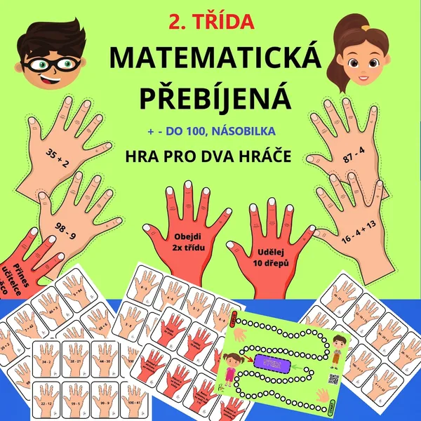 HRA DO HODIN MATEMATIKY - PŘEBÍJENÁ - 2. ročník 1