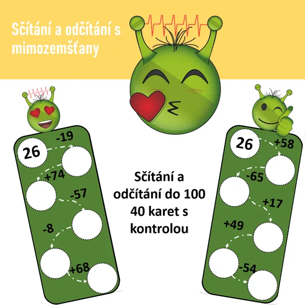 Sčítání a odčítání s mimozemšťany 1