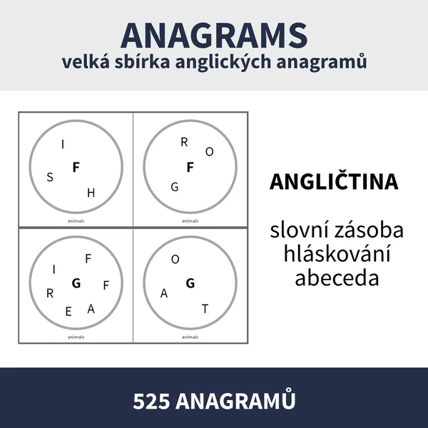ENG - ANAGRAMS (velká sbírka anagramů) 1