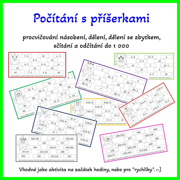 Počítání s příšerkami 1