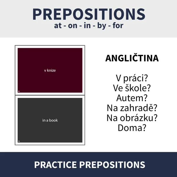 ENG - PREPOSITIONS AT, ON, IN, BY, FOR 1