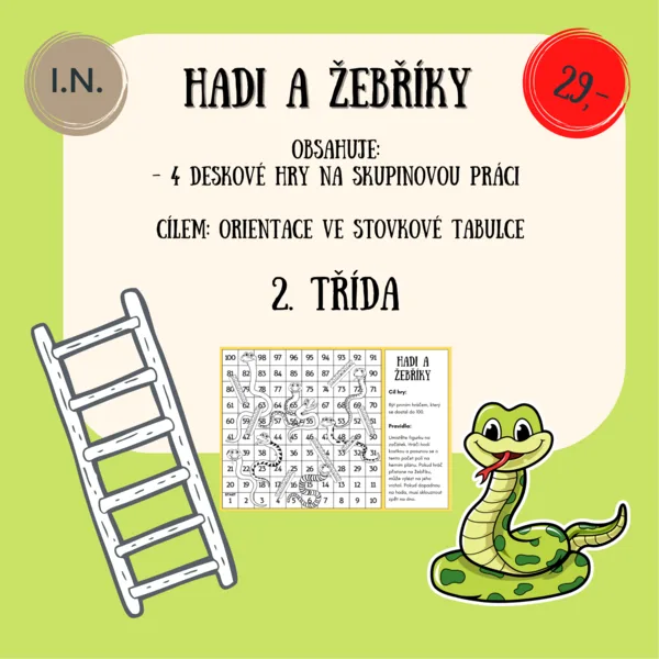 Desková hra STOVKOVÁ TABULKA 1