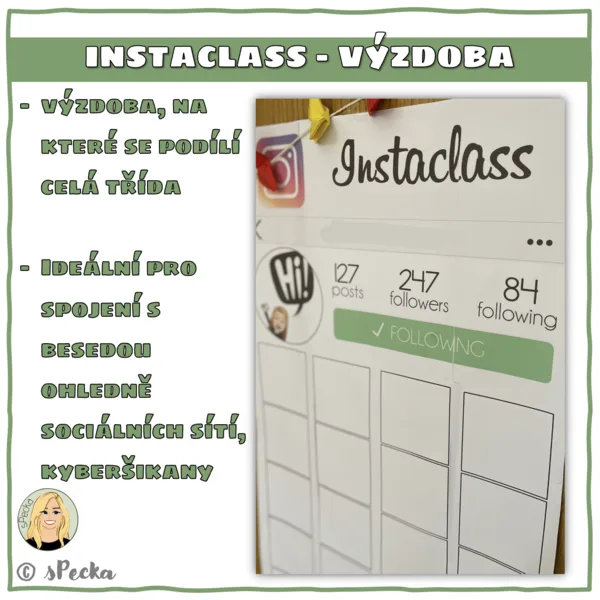 Instagram - výzdoba 1
