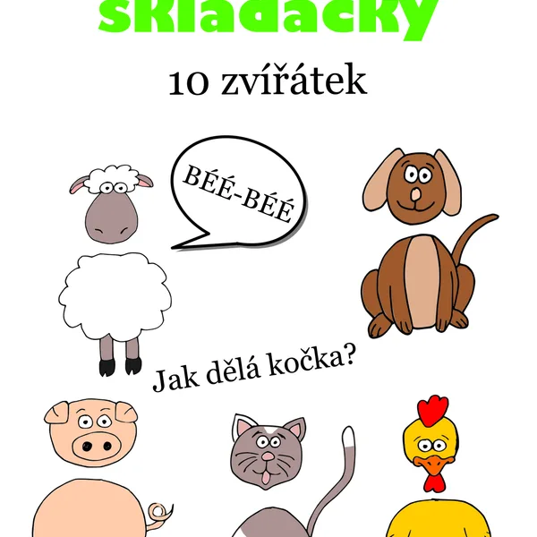 Zvířátkové skládačky 1
