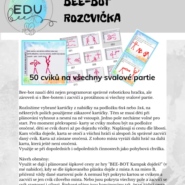 BEE-BOT ROZCVIČKA 1