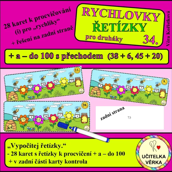 RYCHLOVKY 34 – ŘETÍZKY PRO DRUHÁKY 1