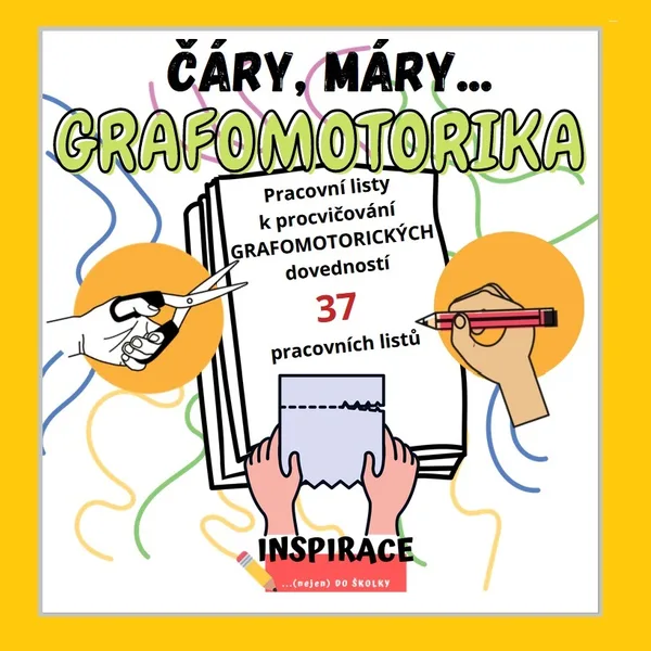 Čáry, máry - grafomotorika✏️ 1