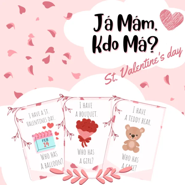 Já mám, kdo má (I have, who has?) - Valentýn (St. Valentine's day) 1