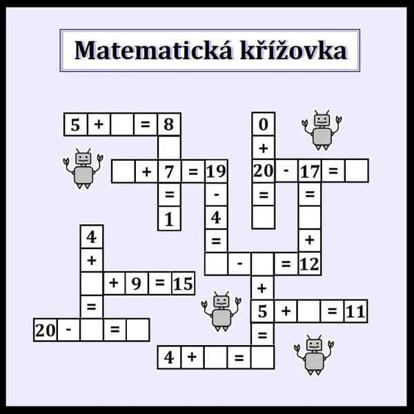 Matematická křížovka 1