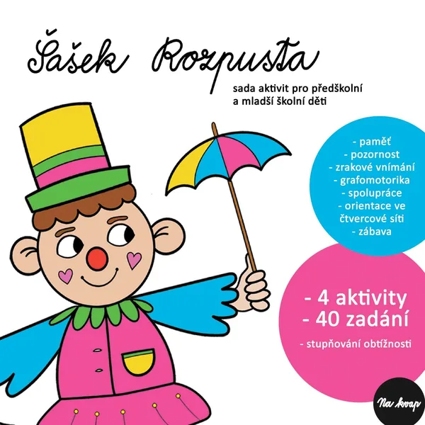 Šašek Rozpusta - sada aktivit pro předškolní a mladší školní věk 1