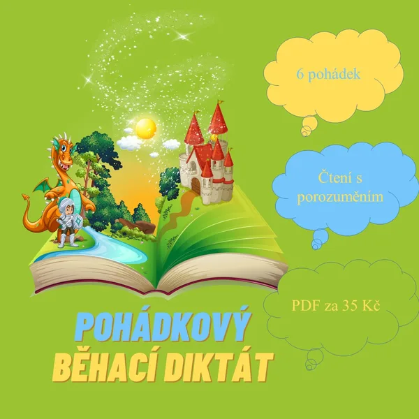 Pohádkový běhací diktát 1