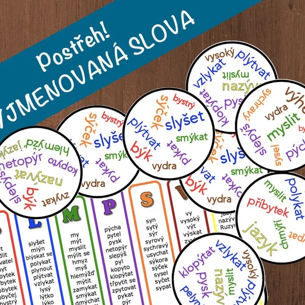 Postřeh! Vyjmenovaná slova 1
