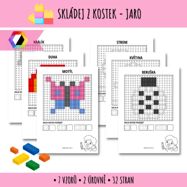 Skládej z kostek - JARO 1