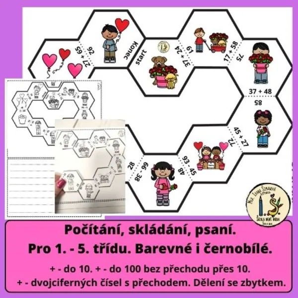 SRDCE: Počítání, skládání, vyprávění, psaní 1. – 5. třída. 1