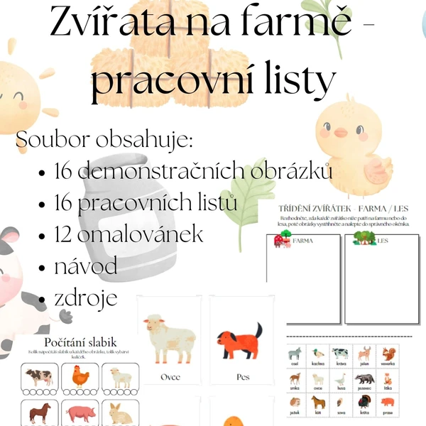 Zvířata na farmě 1