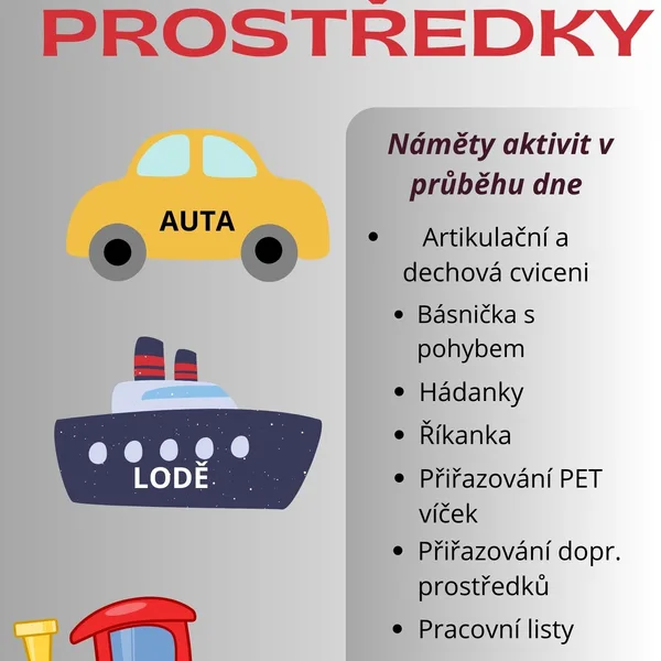 Dopravní prostředky 1