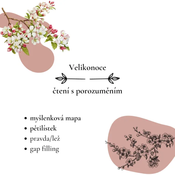 Velikonoce - čtení s porozuměním 1