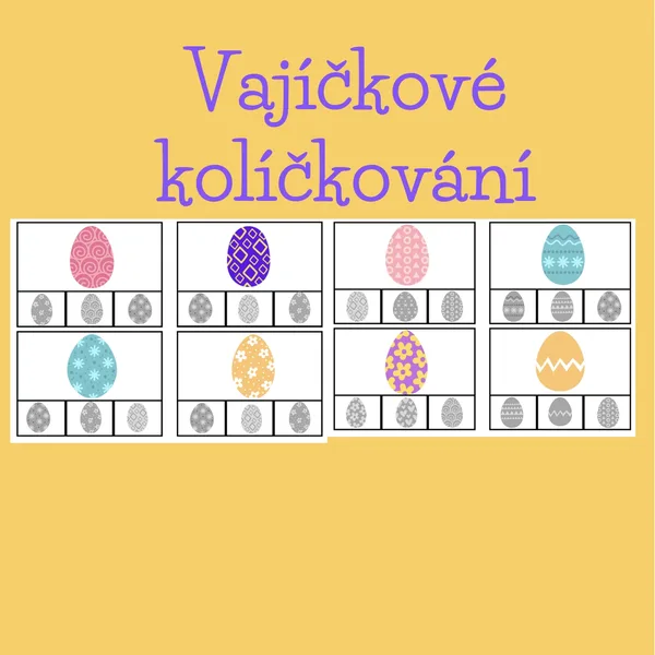 Vajíčkové kolíčkování 1