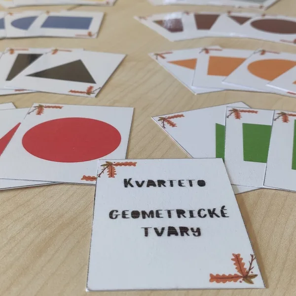 Kvarteto - GEOMETRICKÉ TVARY A BARVY 1