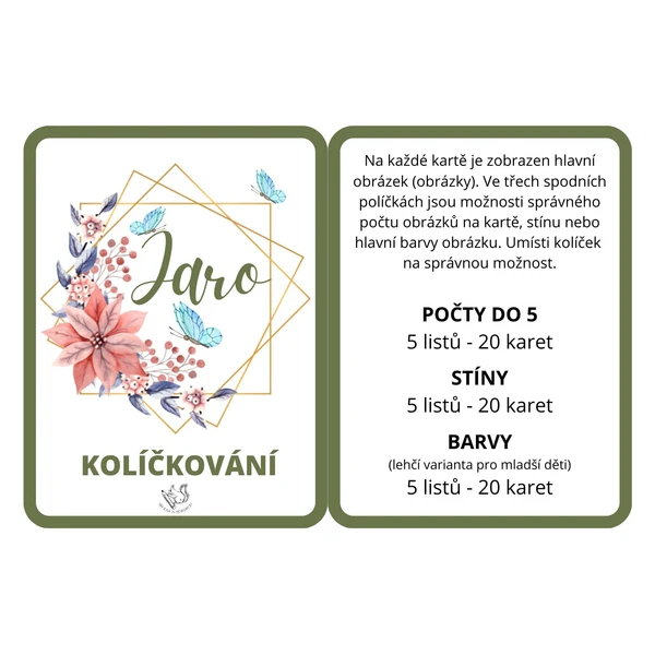 Jaro - kolíčkování 1