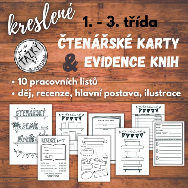 Čtenářské karty a evidence knih 1