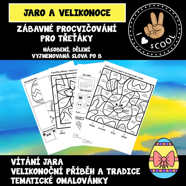 Jaro a Velikonoce pro třeťáky 1