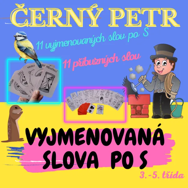 Černý Petr-vyjmenovaná slova po S 1