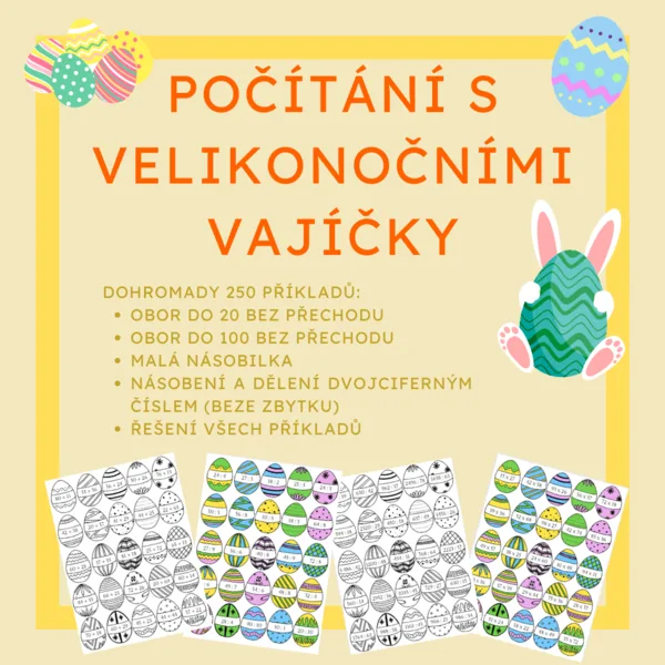 Velikonoční počítání 1