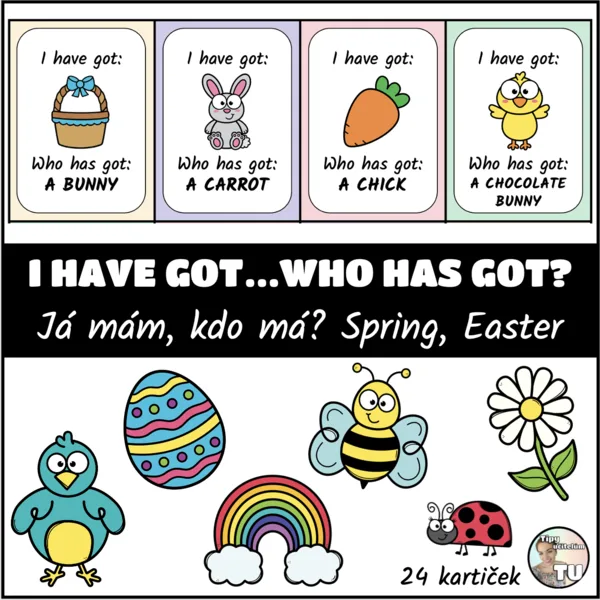 I have got... Who has got? Spring, Easter 1