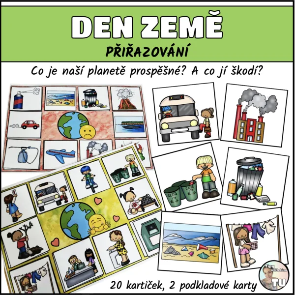 Den Země - rozřazování prospěšných a škodlivých věcí pro naši planetu 1