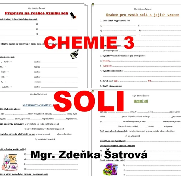 CHEMIE 3 - Soli 1