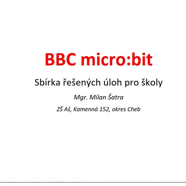 Sbírka úloh pro micro:bit 1