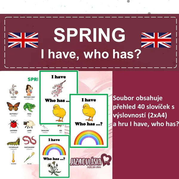 Spring I have, who has? 1
