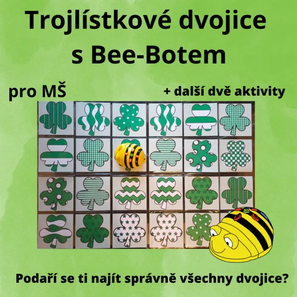 Trojlístkové dvojice s Bee-Botem 1