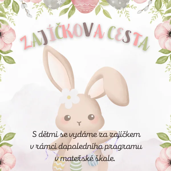 Zajíčkova cesta - letáček 1